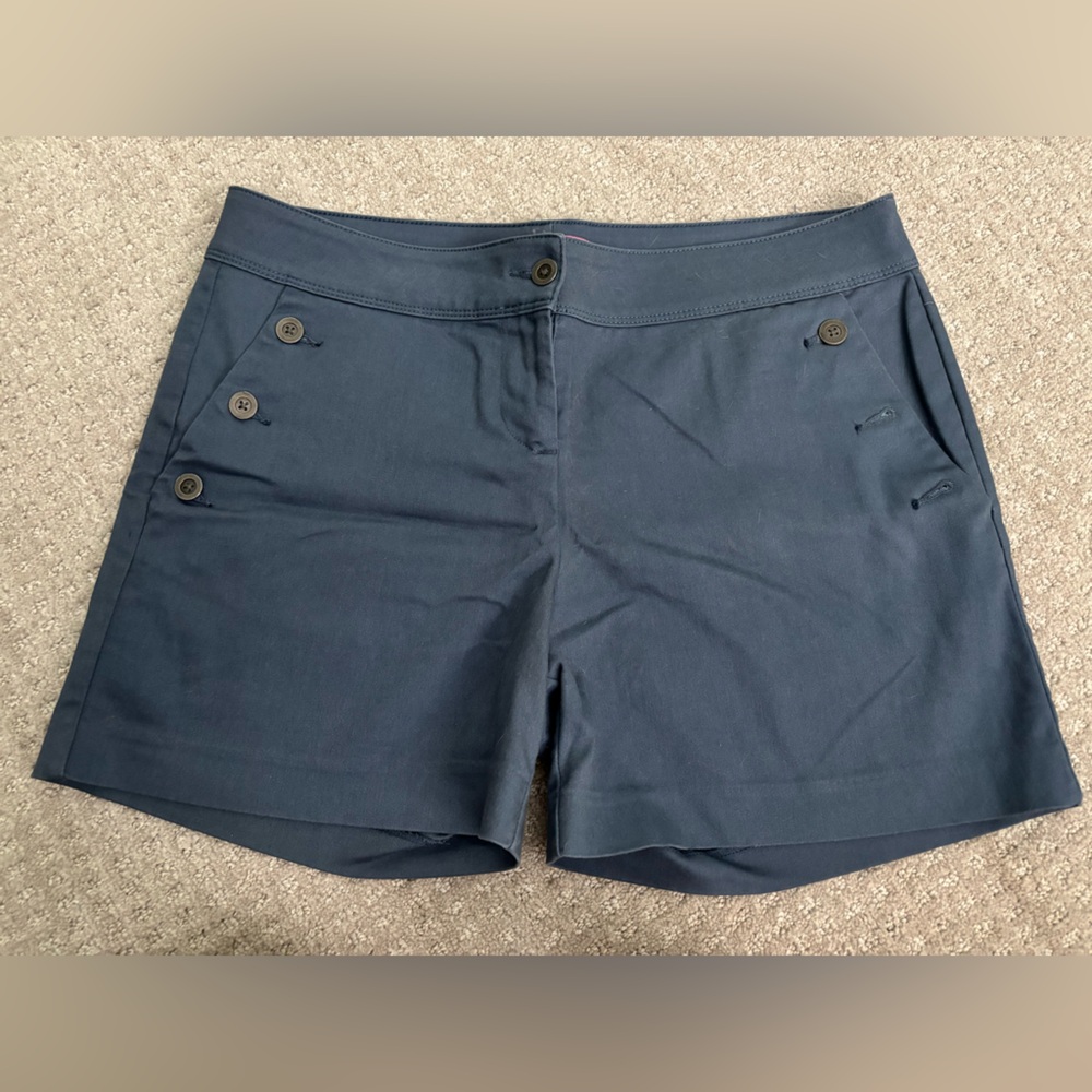 Isaac Mizrahi Grayish Blue Women's shorts